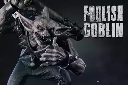 Foolish Goblin - Rigged and Animated Low-poly 3D model