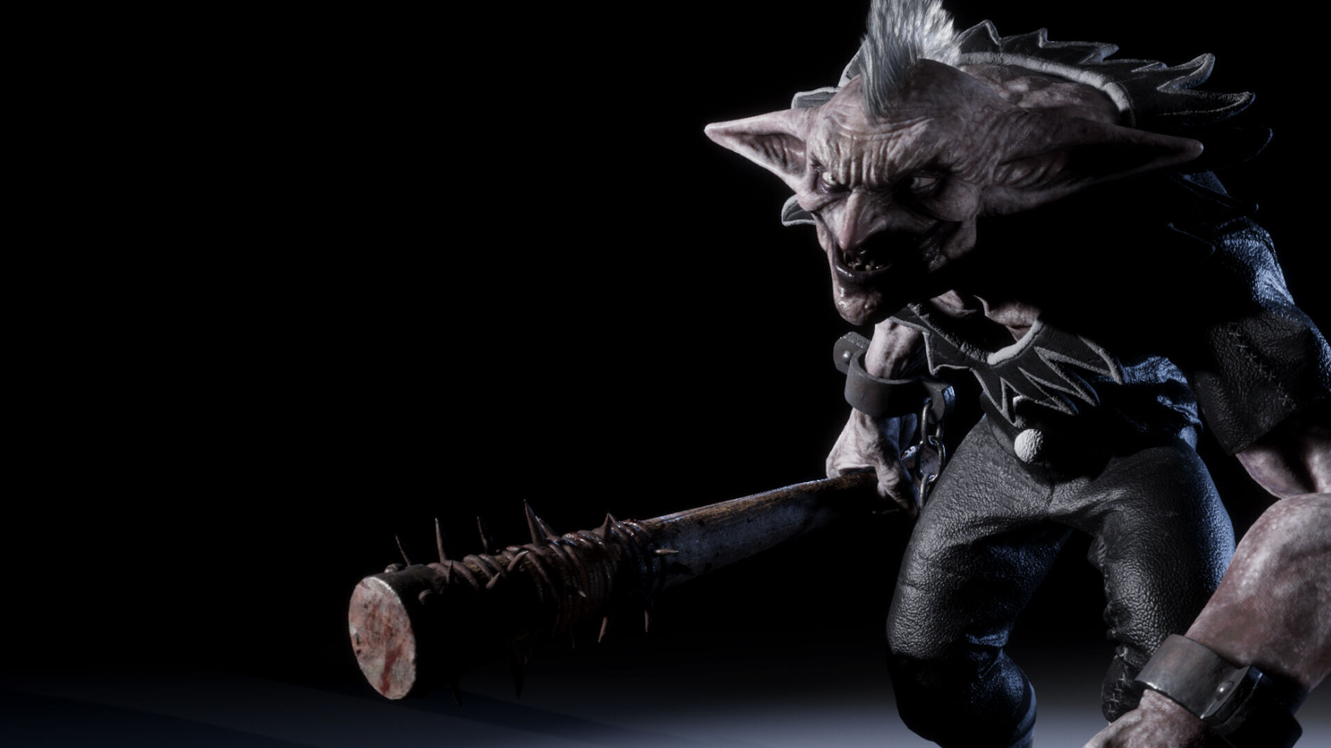 Foolish Goblin - Rigged and Animated Low-poly 3D model_20