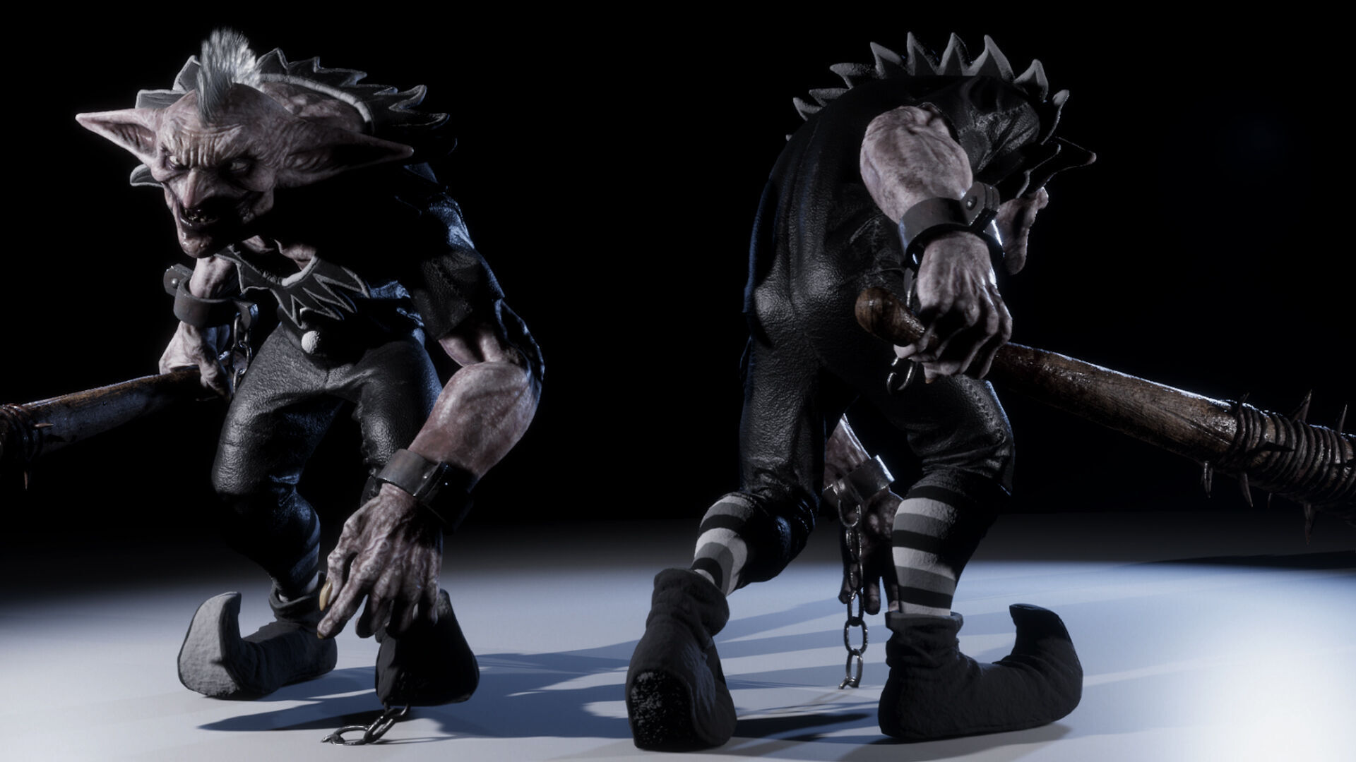 Foolish Goblin - Rigged and Animated Low-poly 3D model_3