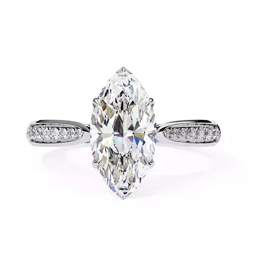 MAQUISE DIAMOND RING -CAD-117
