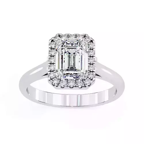 RADIANT  DIAMOND RING -CAD-133