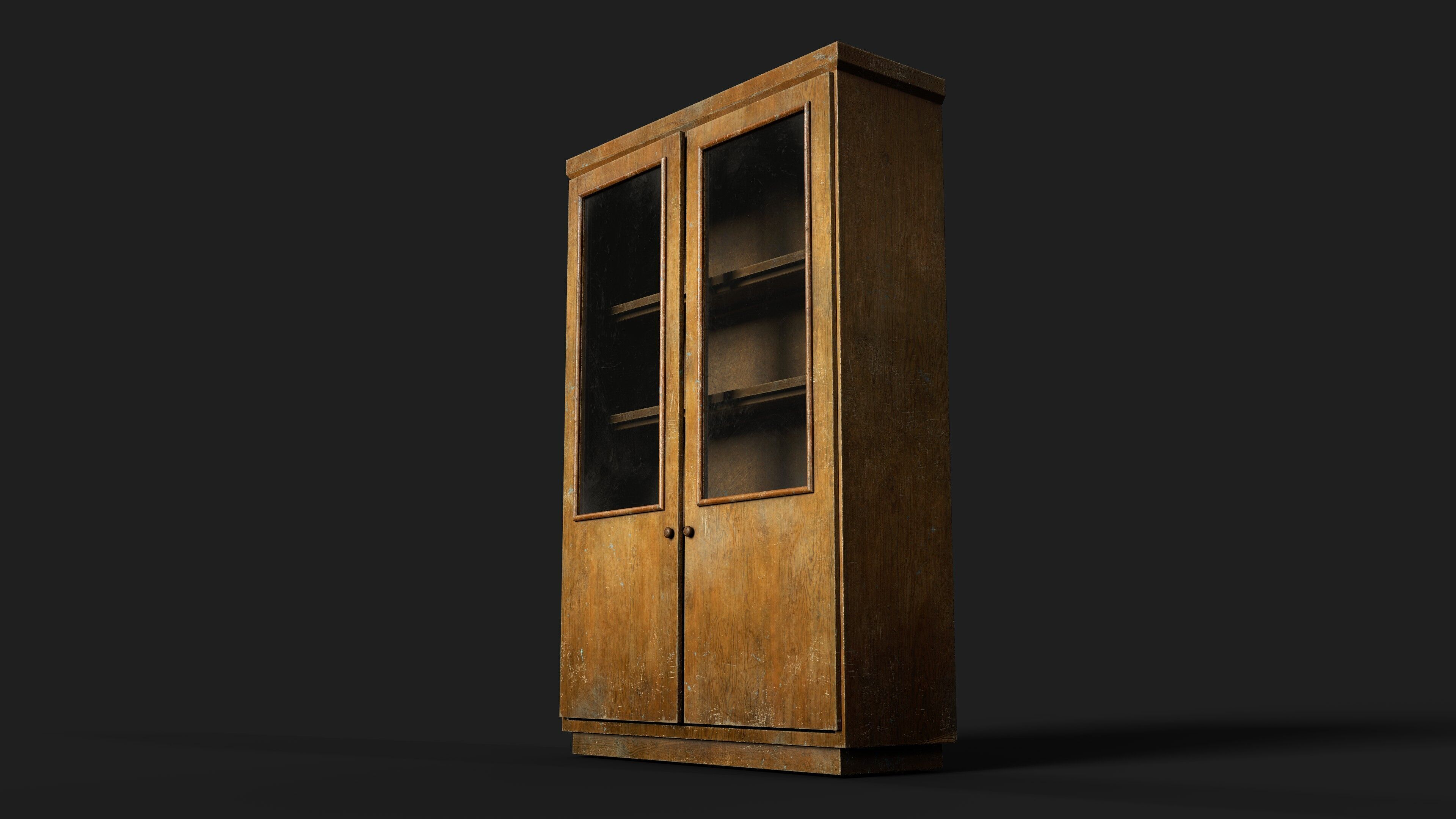 Furniture set Low-poly 3D model_6