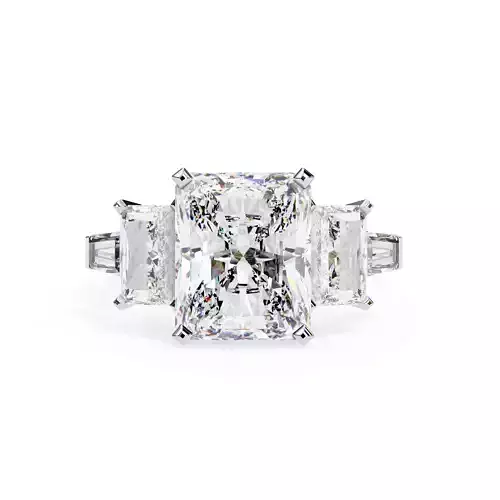 PRINCESS DIAMOND RING -CAD-135