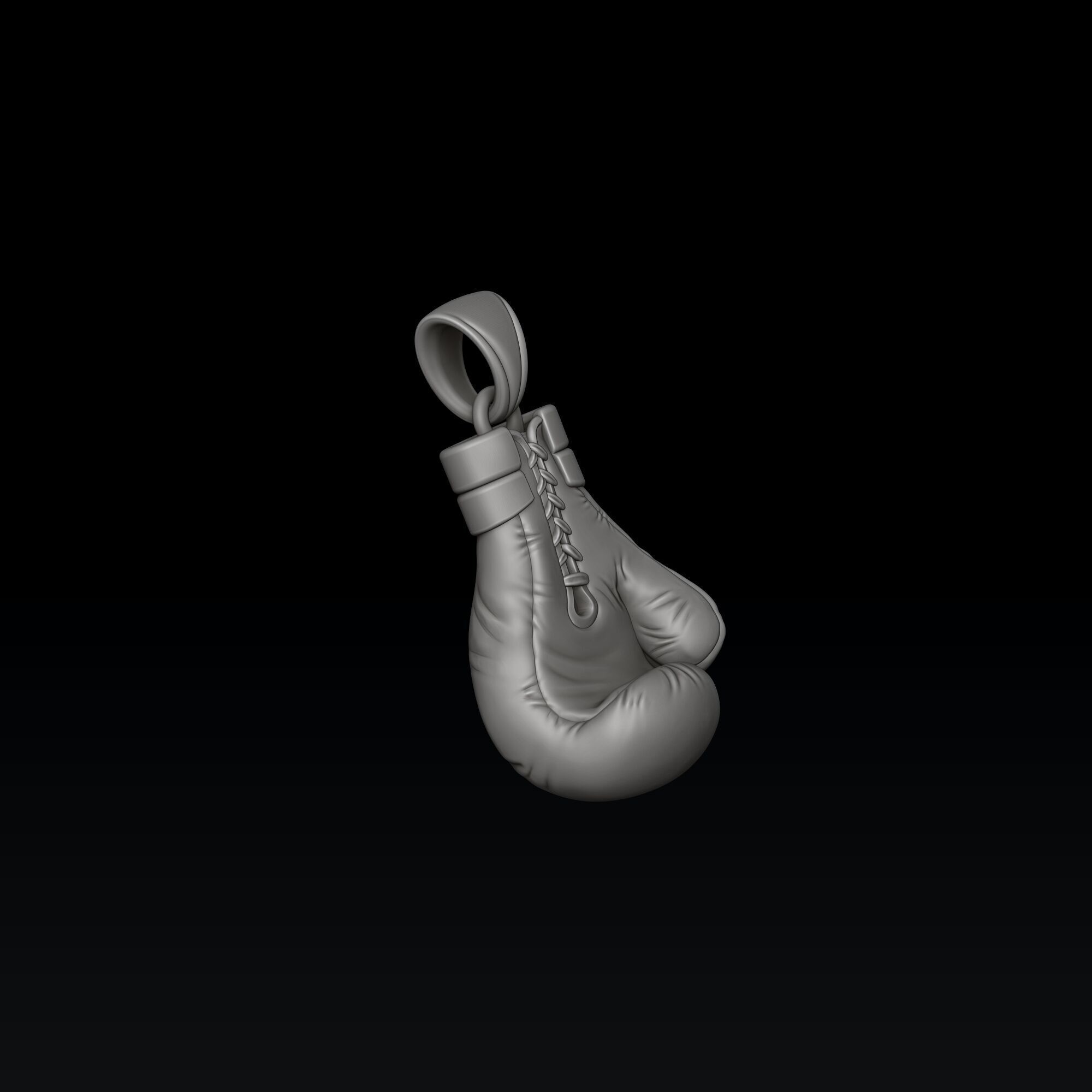 Boxing Glove Pendant 3D print model_1