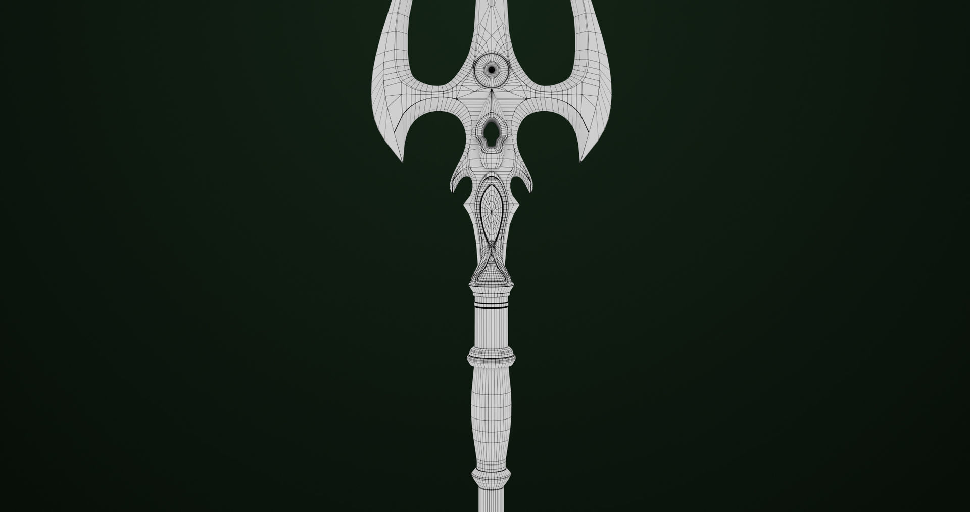 4 Fantasy Trident Collection All PBR Unity UE Textures _21