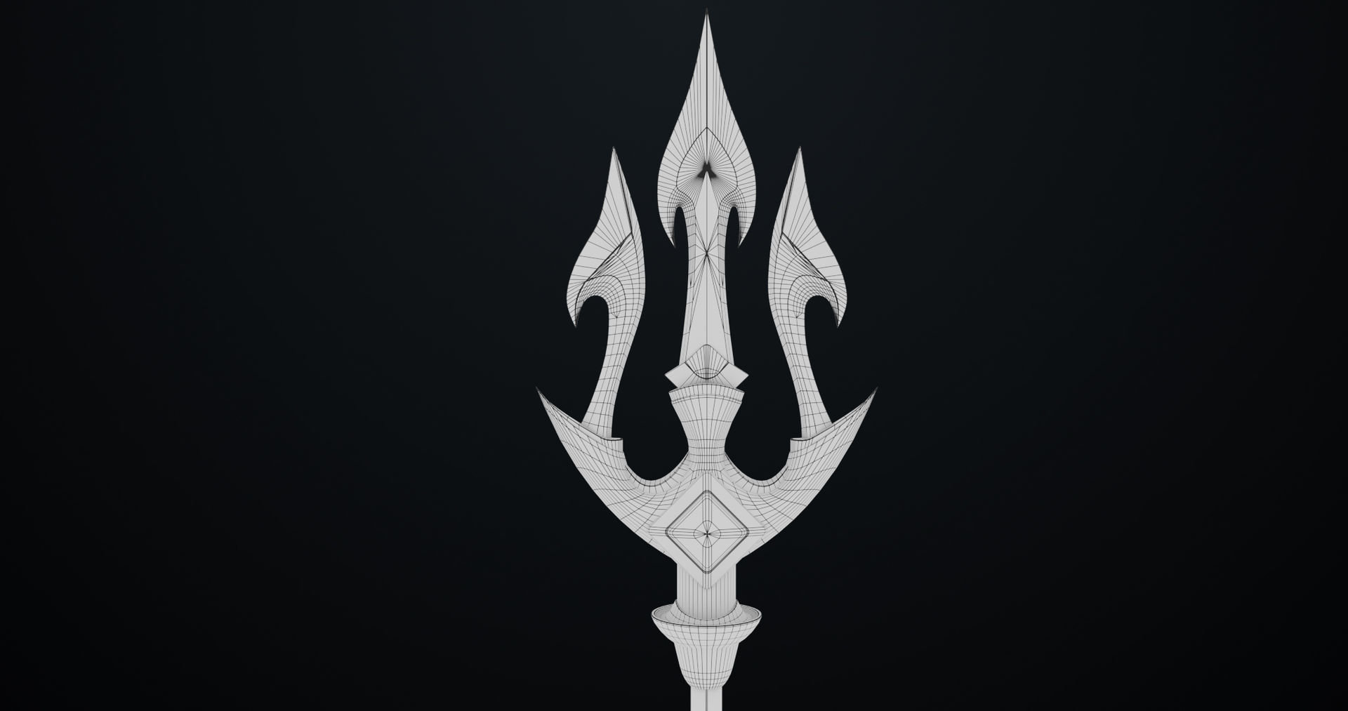 4 Fantasy Trident Collection All PBR Unity UE Textures _32