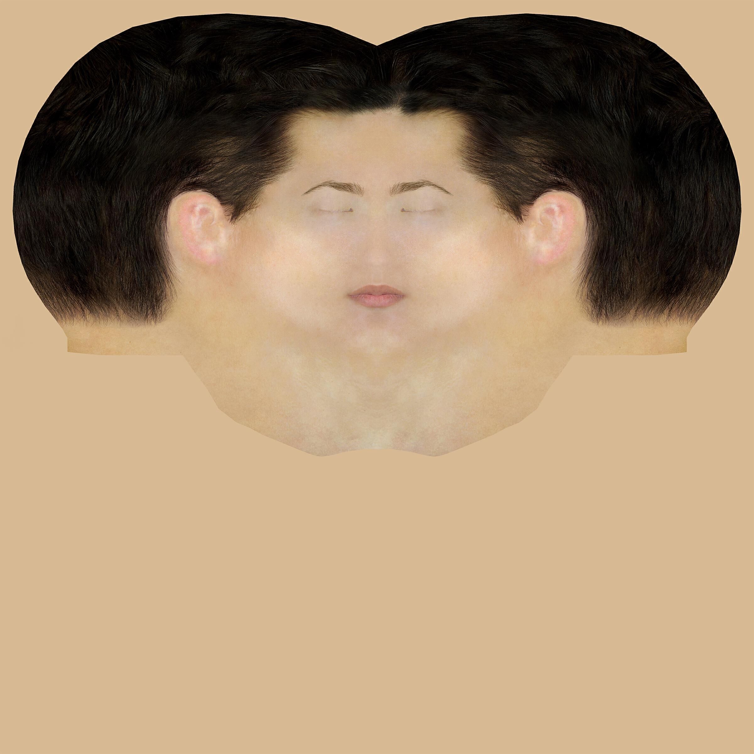 3d clothing model women swim onesie rigged model Low-poly 3D model_10