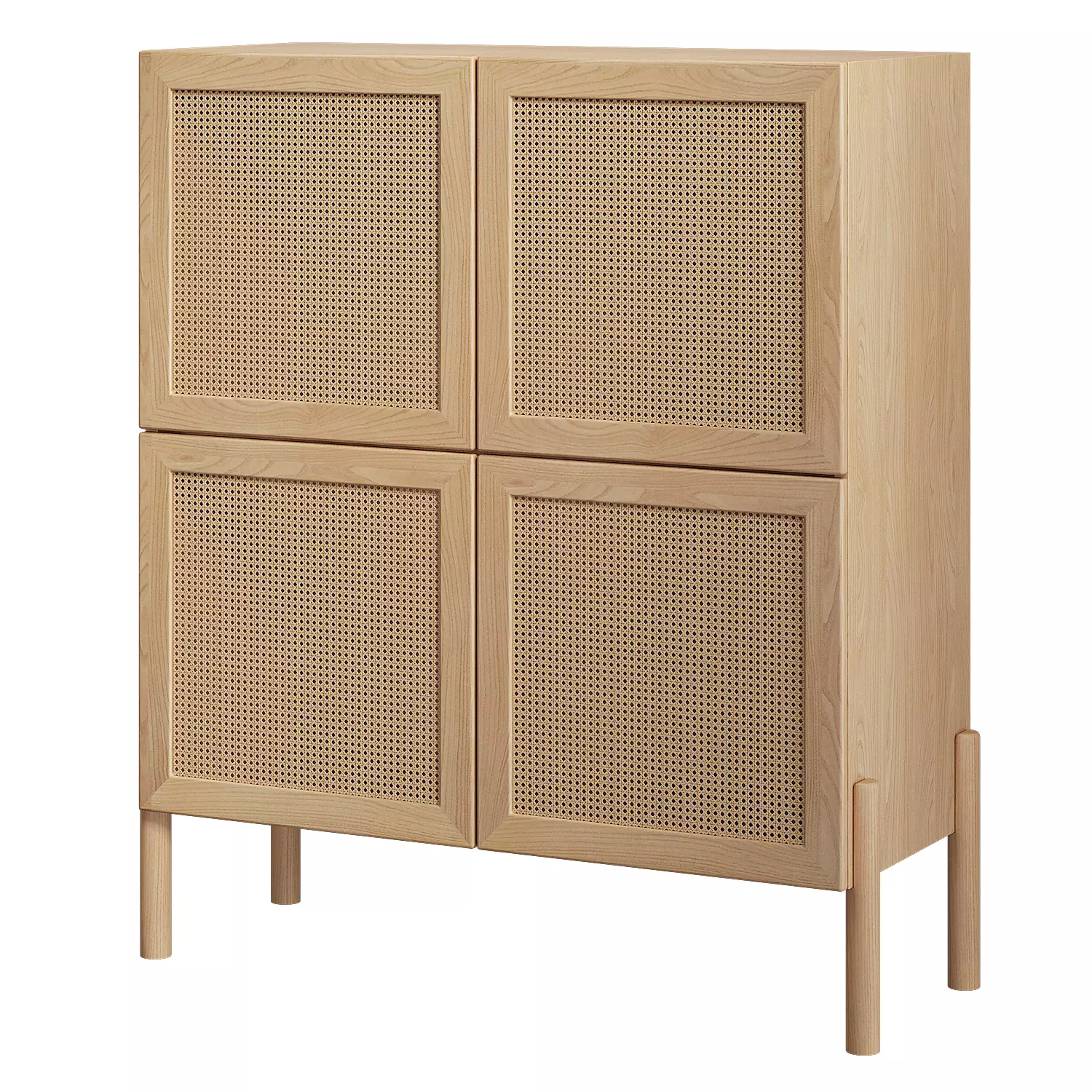 Jolie Viennese Weave Sideboard 3D model_0