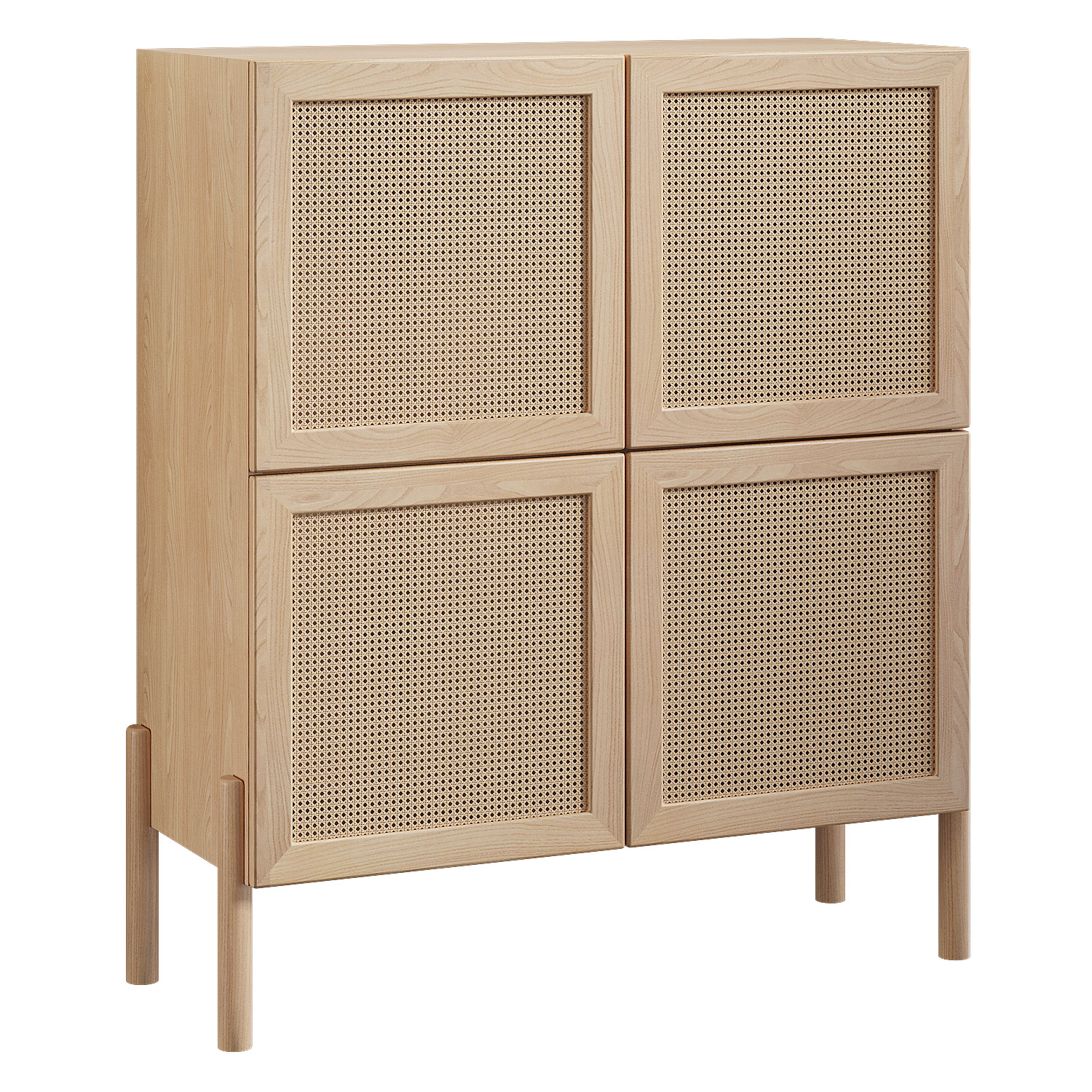 Jolie Viennese Weave Sideboard 3D model_1