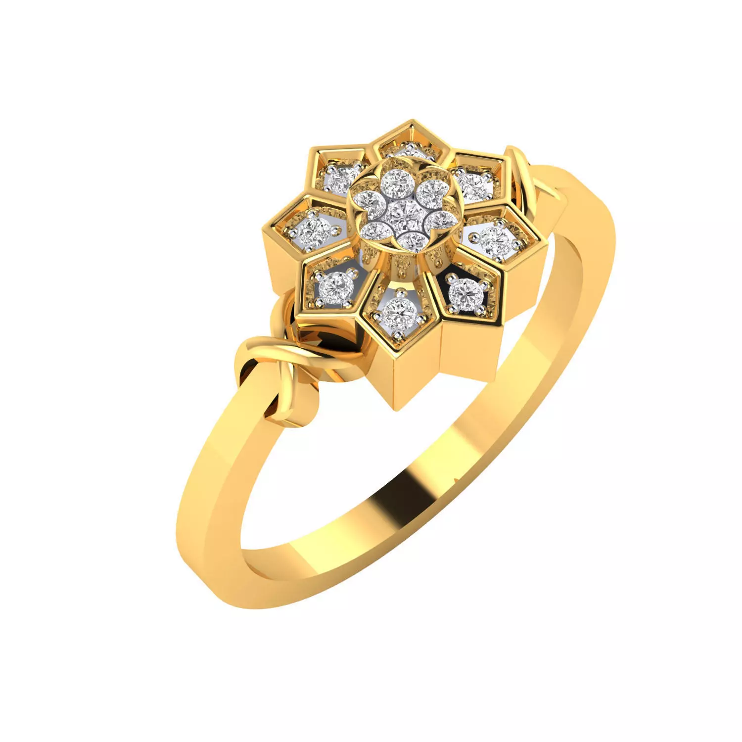 Women Ring  Render 3dm STL MTL SLC JCD OBJ FBX Details 3D print model_0