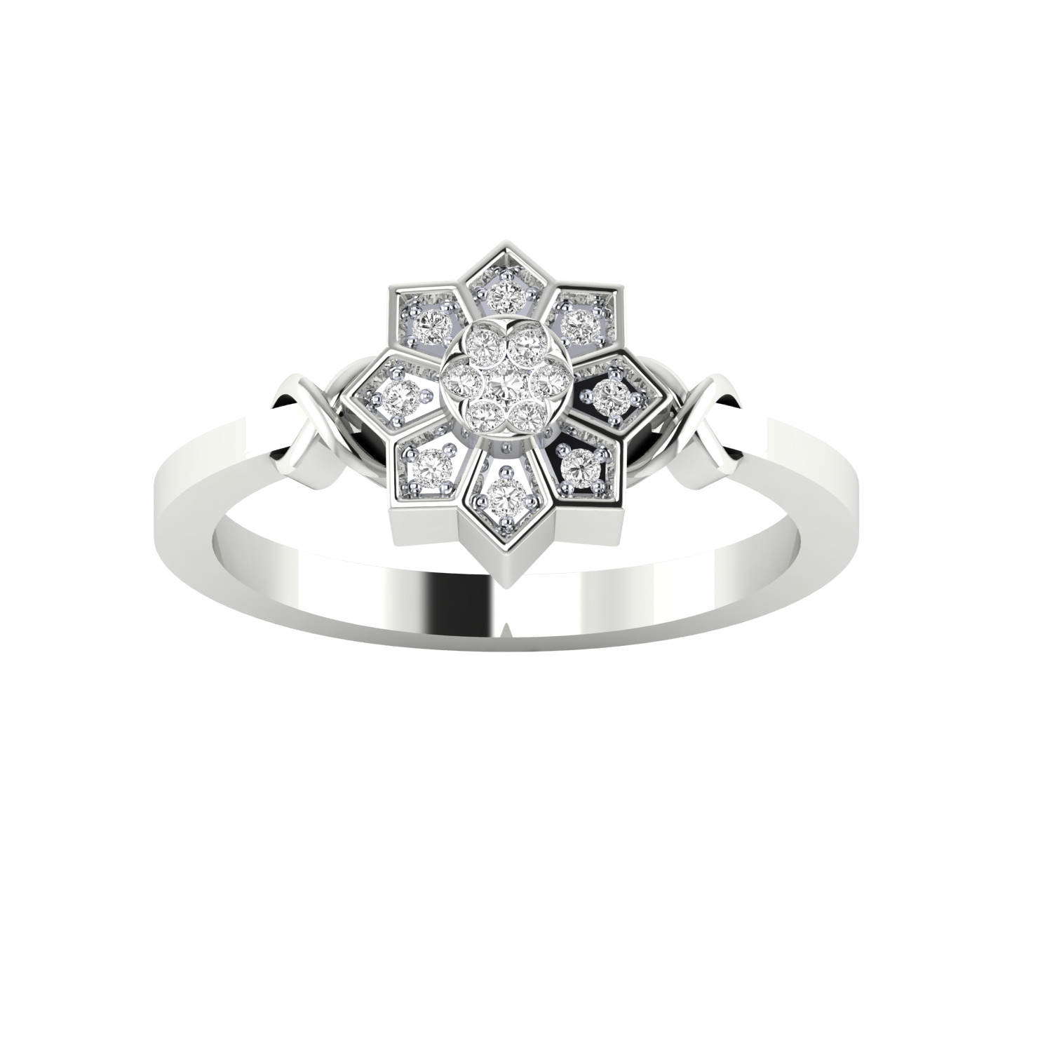 Women Ring  Render 3dm STL MTL SLC JCD OBJ FBX Details 3D print model_14