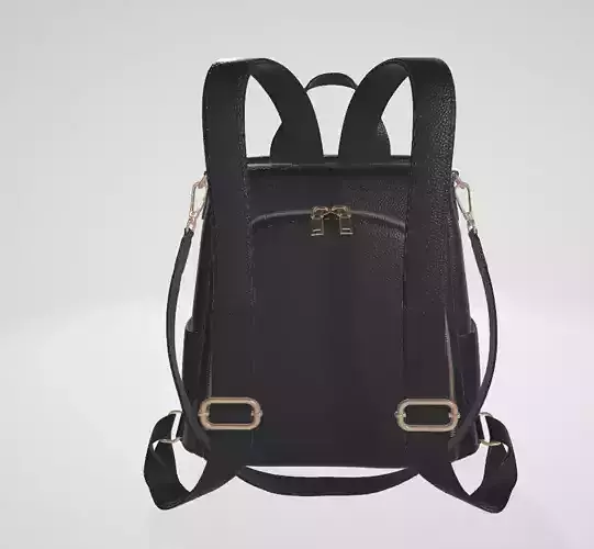 Women Real Leather Backpack