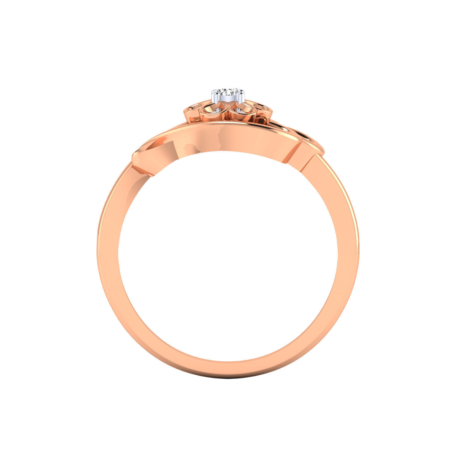 Women Ring Render 3dm STL MTL SLC JCD OBJ FBX Details 3D print model_19