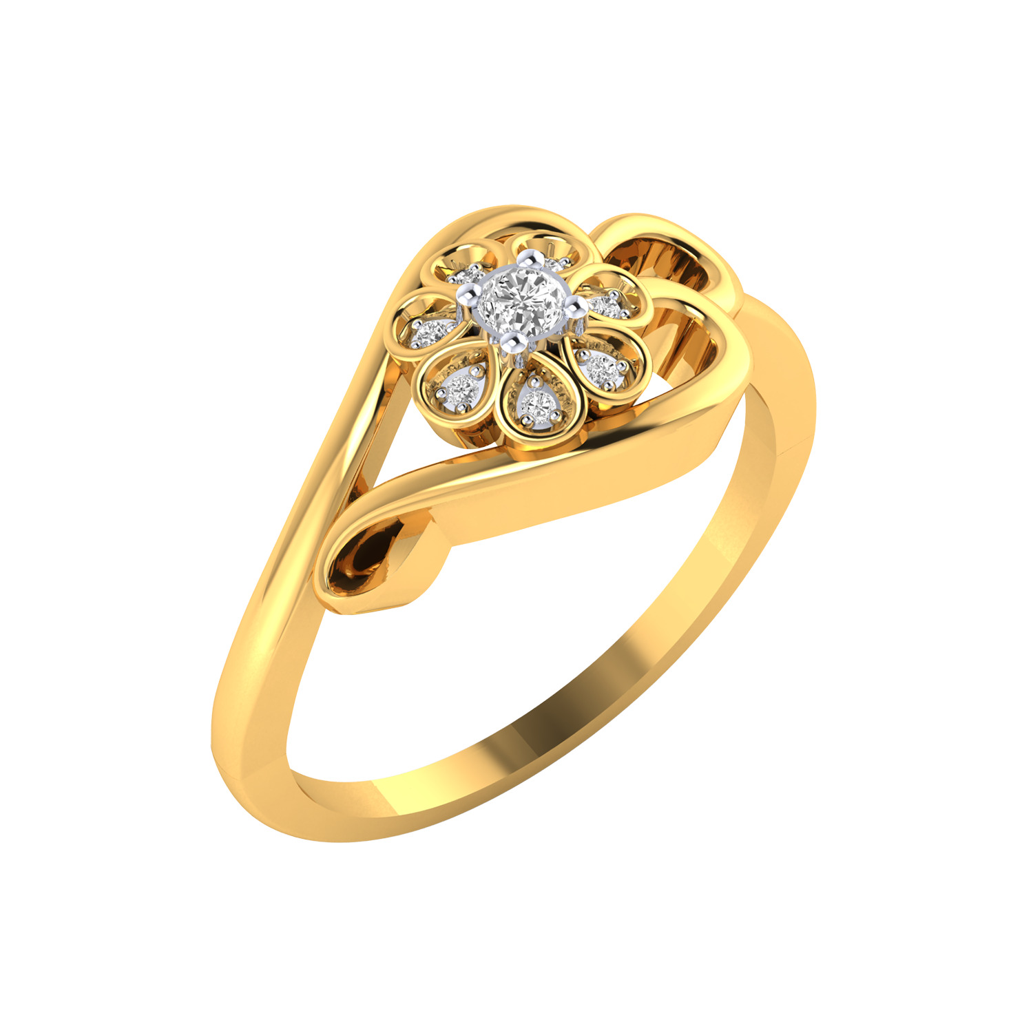 Women Ring Render 3dm STL MTL SLC JCD OBJ FBX Details 3D print model_5