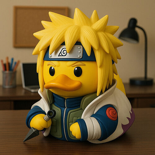 Rubber Duck - Minato Namikaze Naruto- 3d print 3D print model