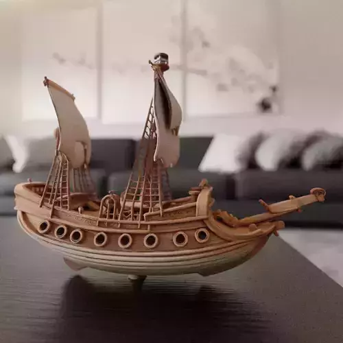 wooden ship
