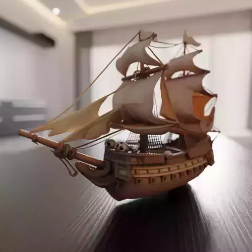 wooden ship