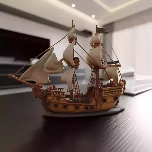 wooden ship