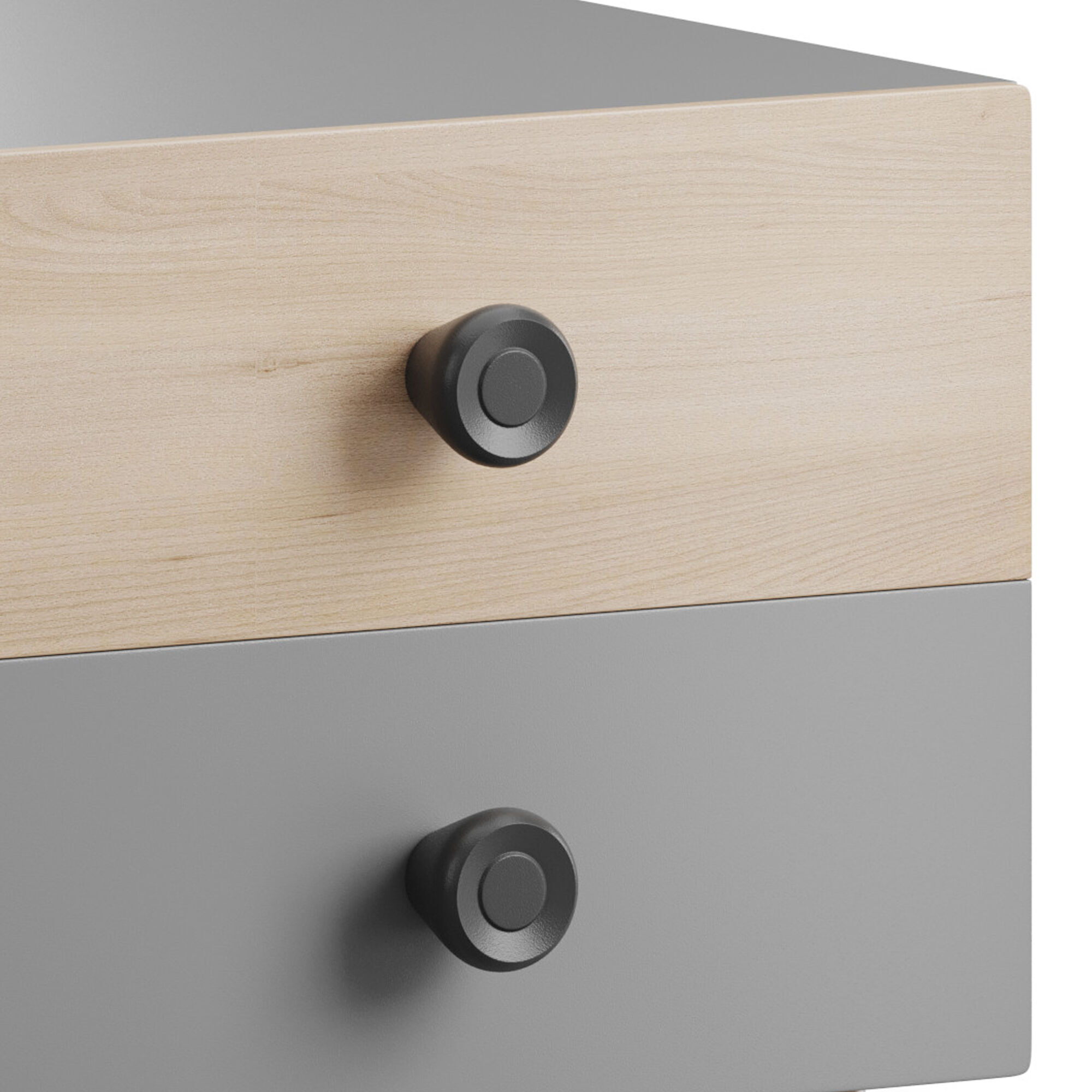 Bedside Table with a Door 3D model_10