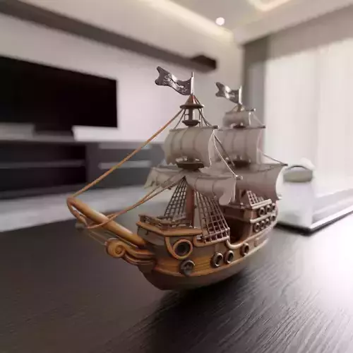 wooden ship