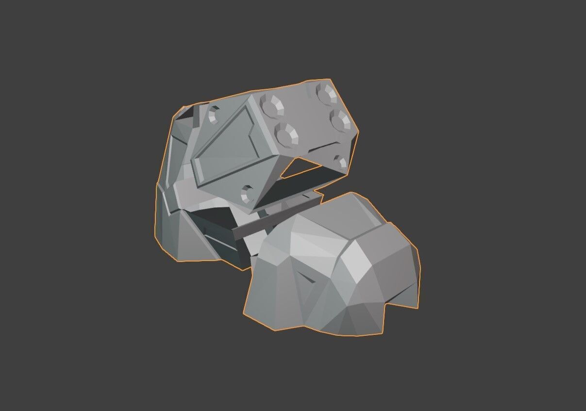 Armadura Jefe Maestro - Halo 3D print model_1