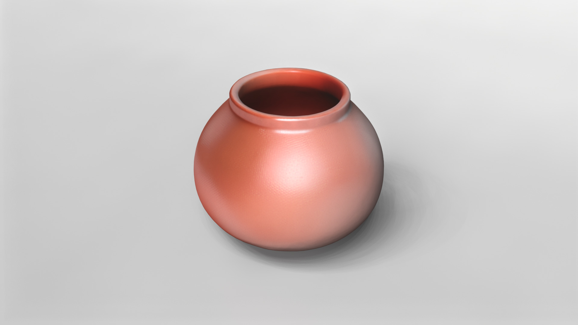 Realistic Terracotta Pot 3D Model 3D model_2
