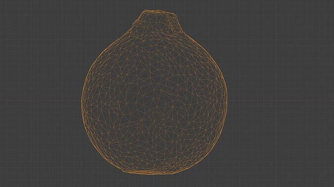 Red Radish - Whole Root Vegetable Scan Low-poly 3D model 5