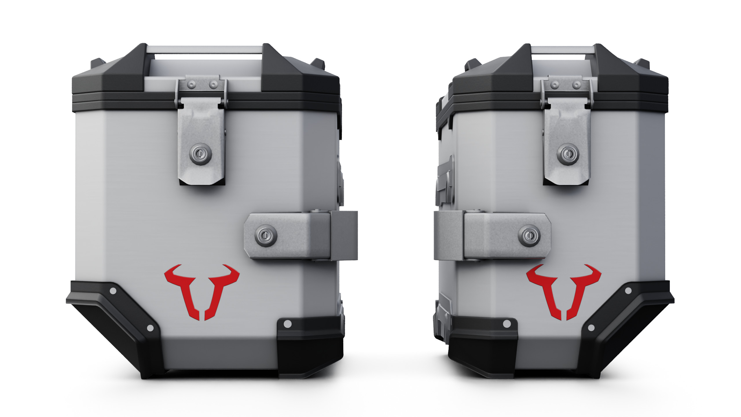 SW-Motech pannier case Low-poly 3D model_4