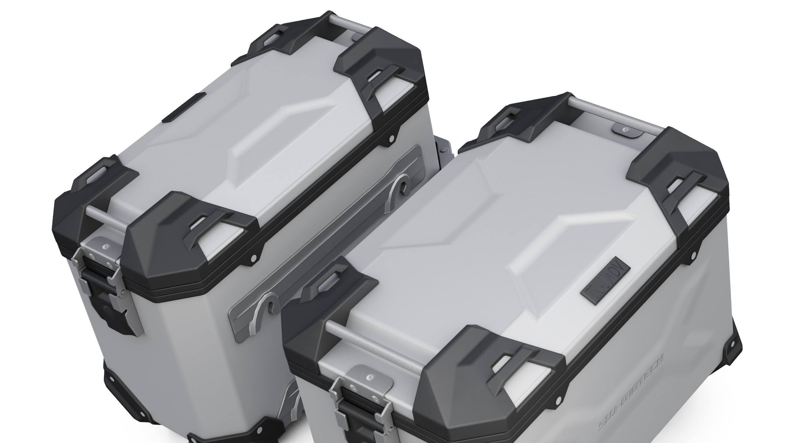 SW-Motech pannier case Low-poly 3D model_3