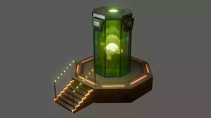 Sci-Fi Containment Chamber