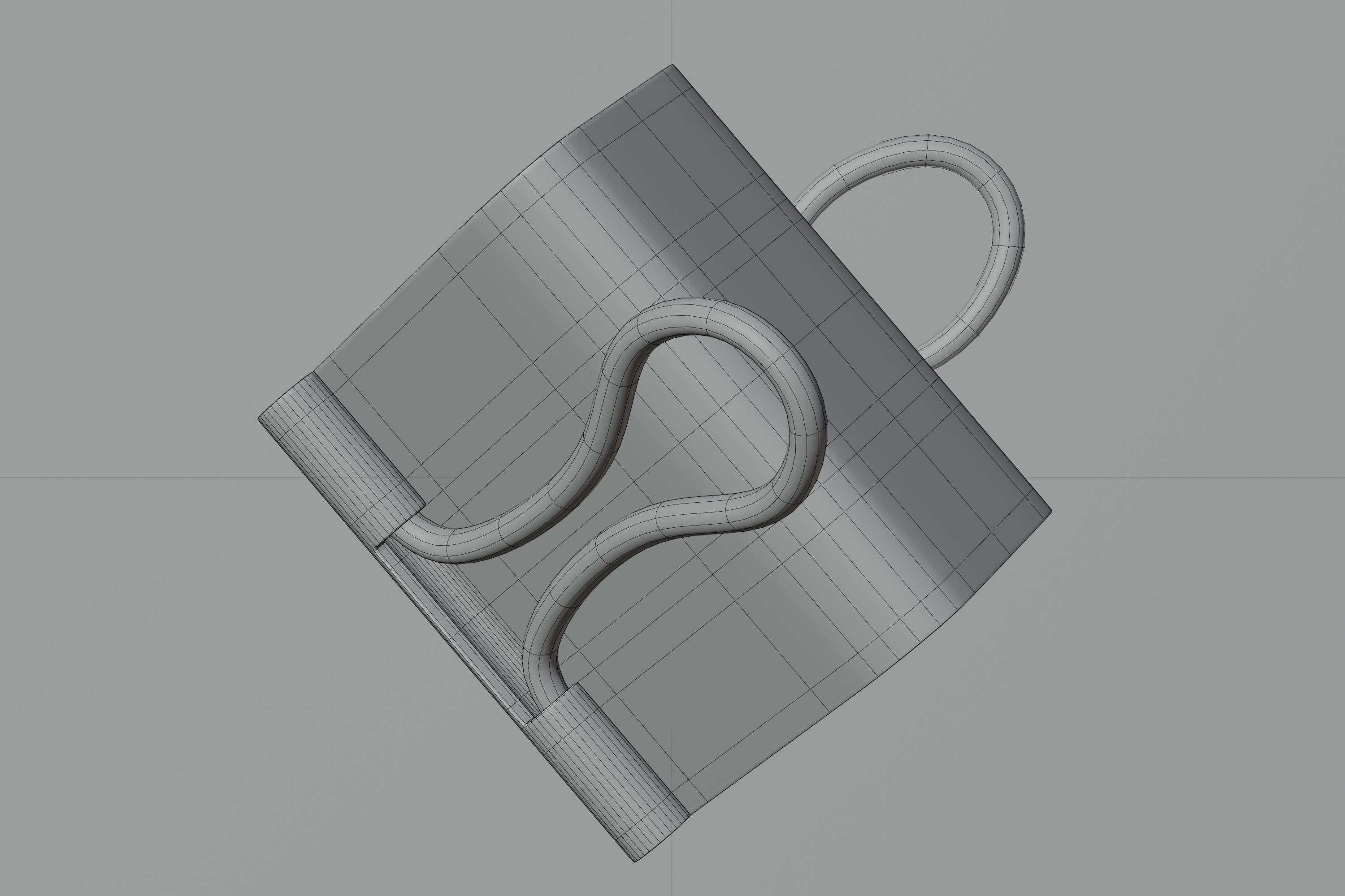 Binder Clip 3d Model Low-poly 3D model_11