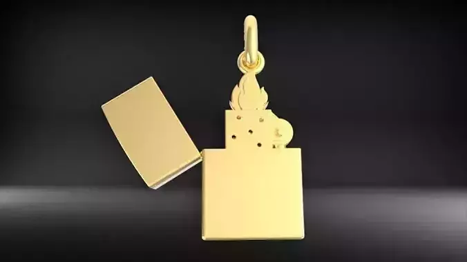 Pocket Cigarette Lighter Pendant Necklace Charm Bracelet Jewelry