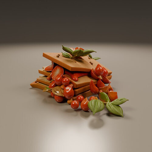 sandwich 3D print model 7