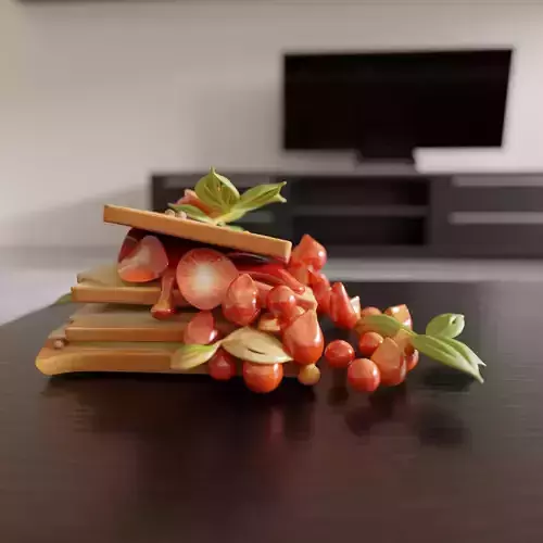 sandwich 3D print model sandwich 3D print model