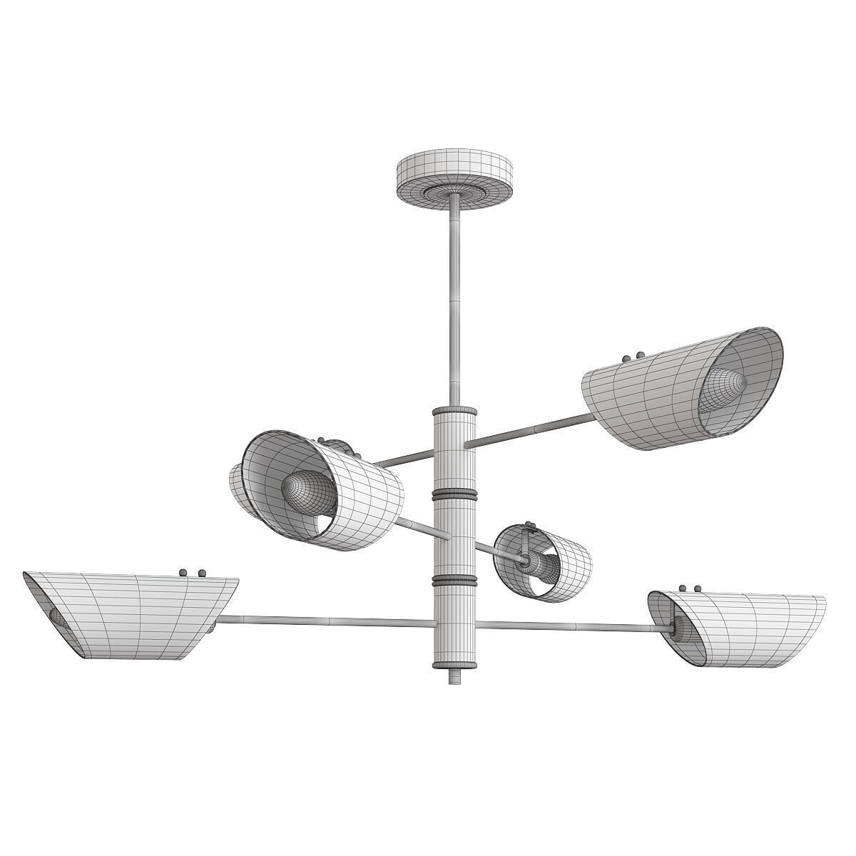  ALDO lamp Low-poly 3D model_1