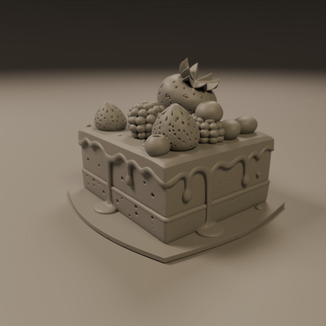 red fruit cake 3D print model_13