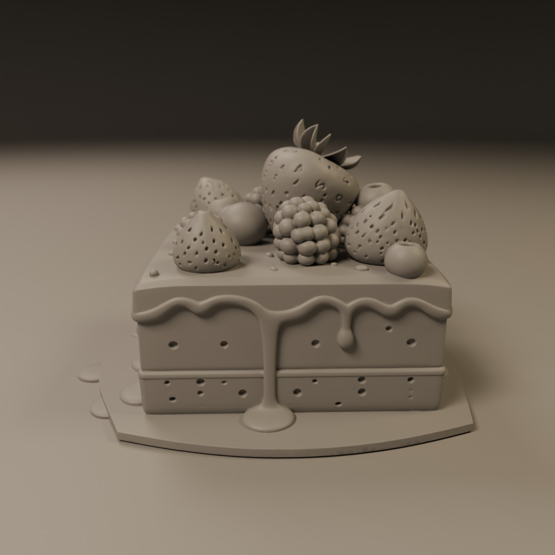 red fruit cake 3D print model_16
