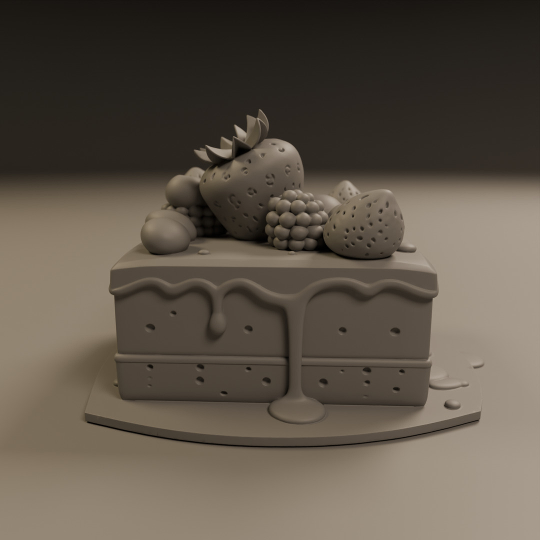 red fruit cake 3D print model_11