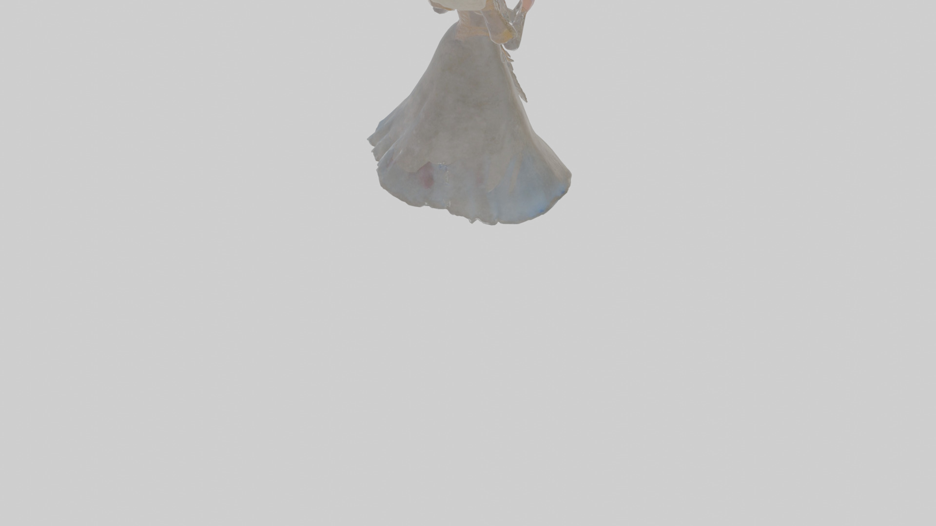 Cartoon Isolde the Inscriber of Icy Images Model Low-poly 3D model_6