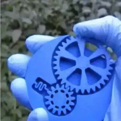 fidget gear print in place