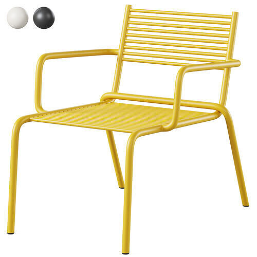 Garden armchair UTYR by Qullar 3D model