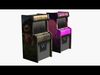 Arcade cabinet Low-poly 3D model_1