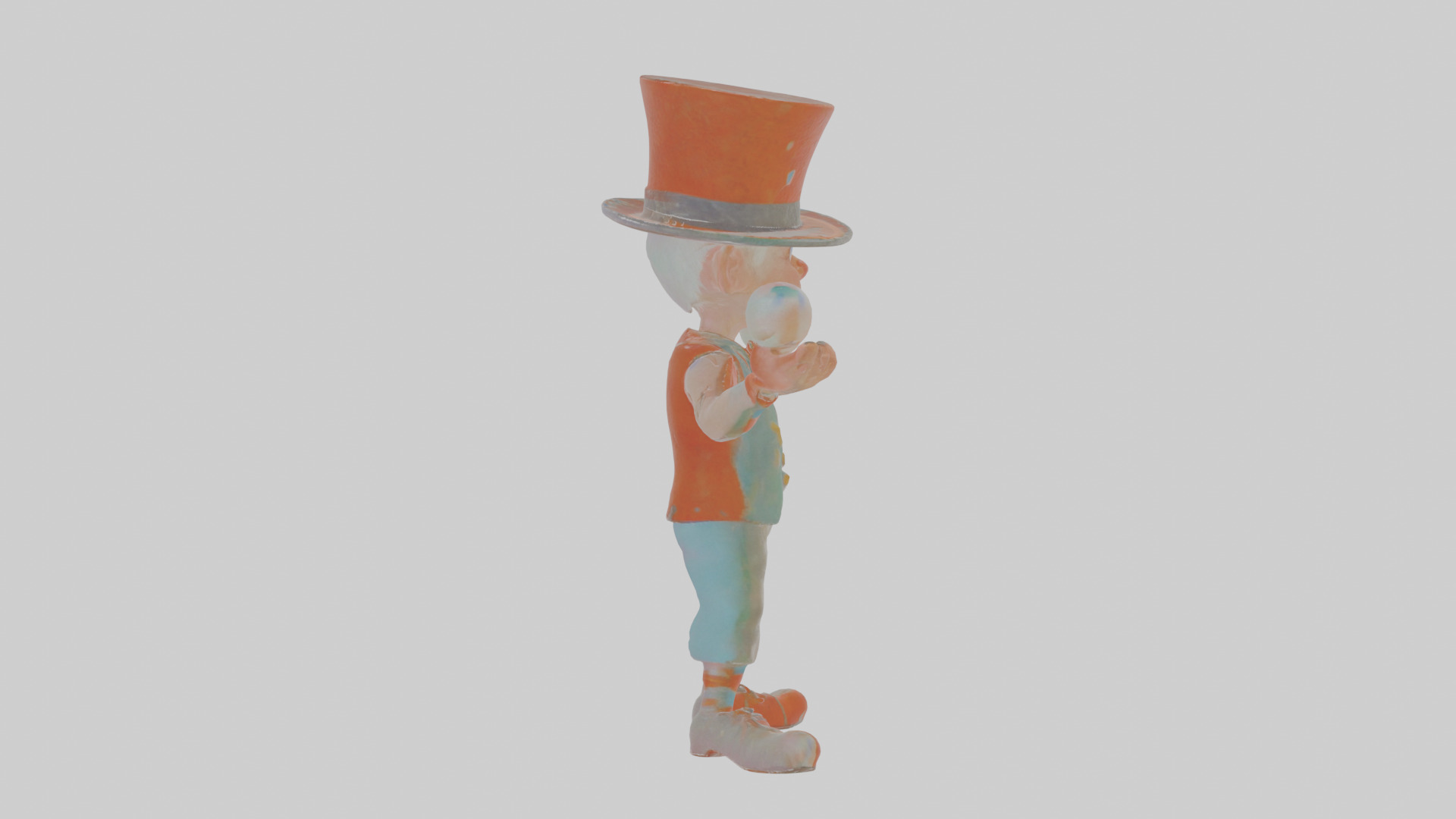 Cartoon Jasper the Juggler Model Low-poly 3D model_20