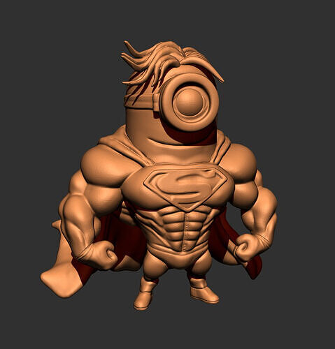 Super Banana fan art 3D print model