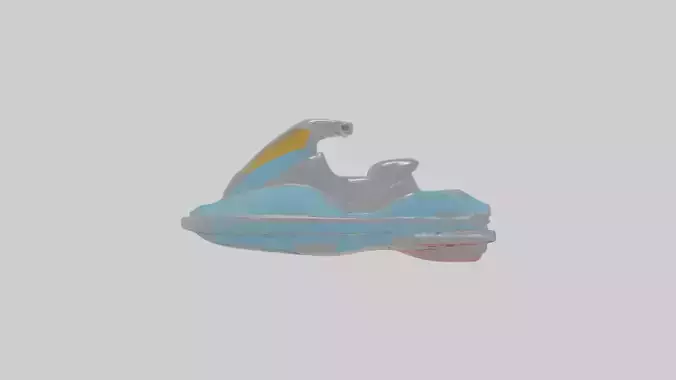 Cartoon Jet Ski