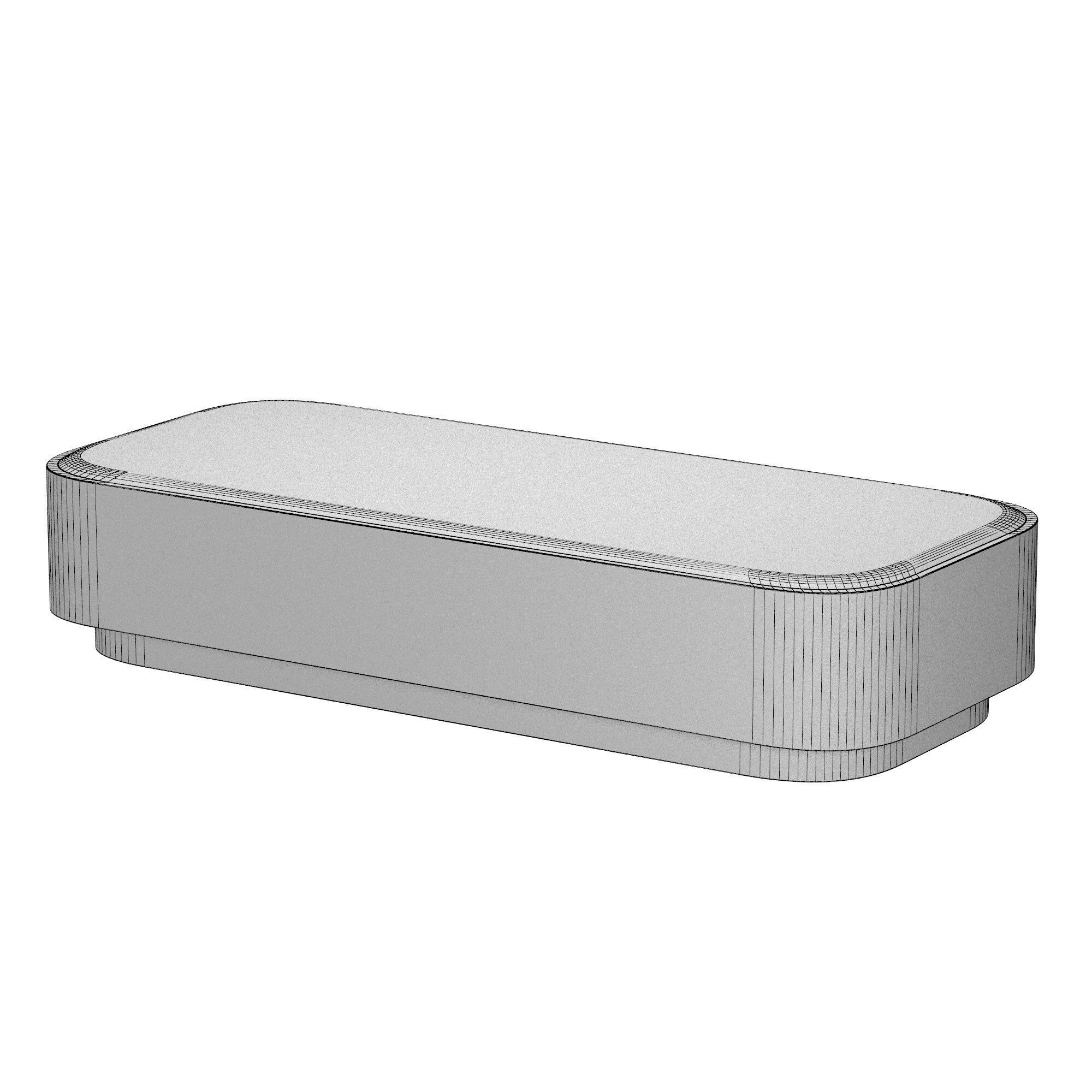 Polanco Plinth Coffee Table 3D model_4