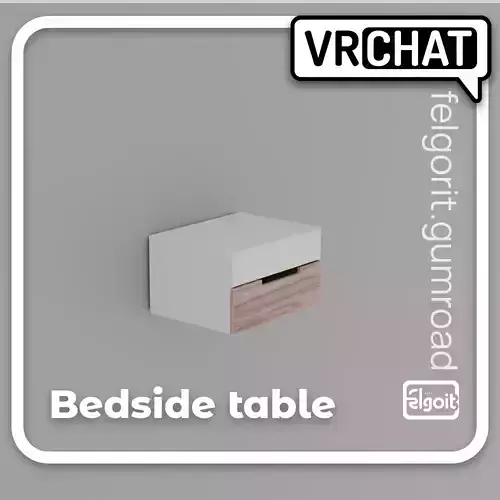 Bedside Table 3D Model