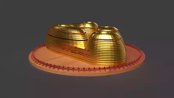 Chinese building figure 