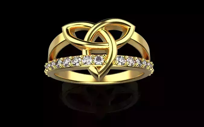 celtic knot wedding ring model 1077