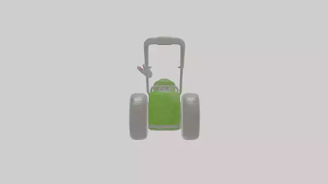 Cartoon Lawn Mower